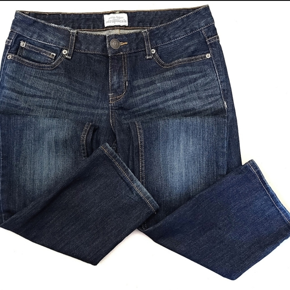 Areopostale Bayla skinny denim jeans size 7/8
